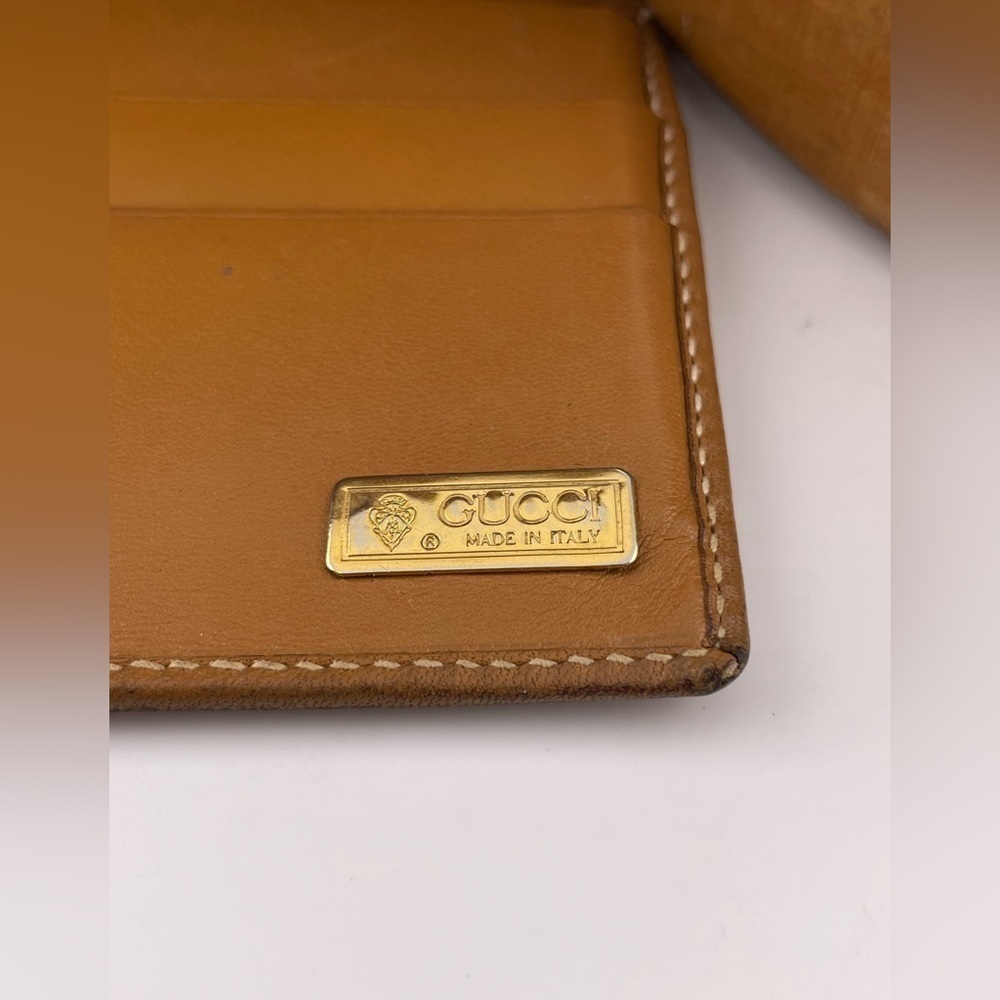 VINTAGE 80's GUCCI LOGO MONOGRAM WOMEN WALLET PURSE​​​​​​​​​​​​ - Picture 5 of 11